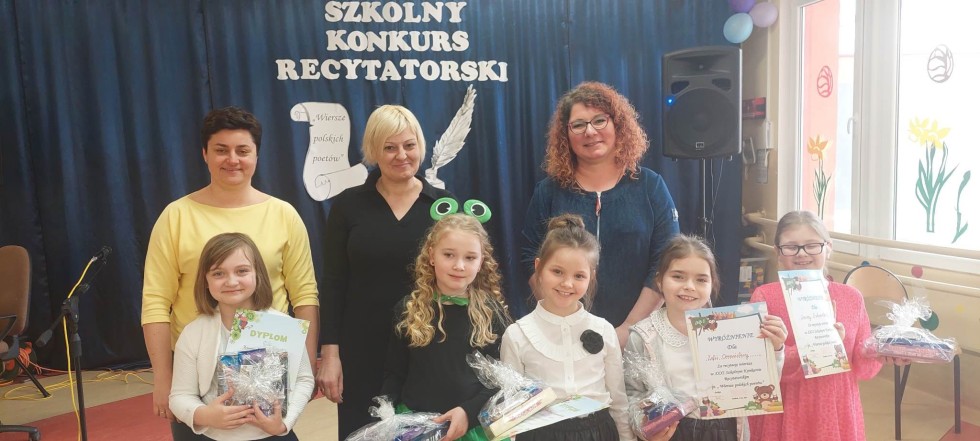 Gmina Malbork. Szkolny Konkurs Recytatorski – poznajcie laureatów.