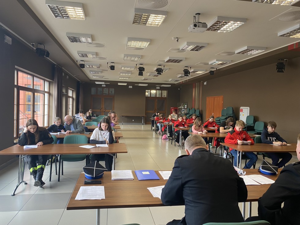 Sztum. Eliminacje miejsko-gminne Ogólnopolskiego Turnieju Wiedzy Pożarniczej.