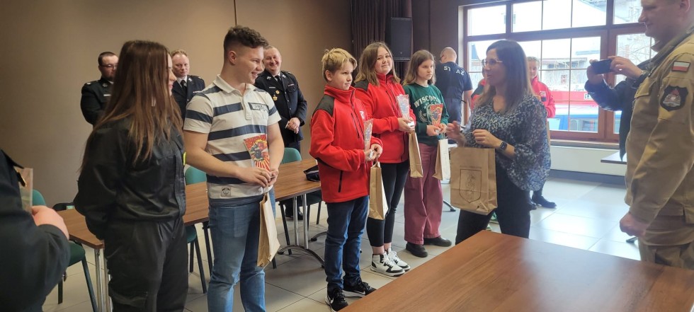 Sztum. Eliminacje miejsko-gminne Ogólnopolskiego Turnieju Wiedzy Pożarniczej.