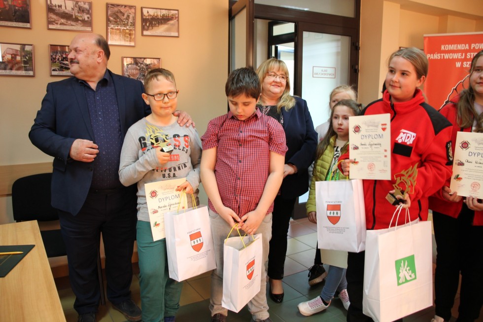 Sztum. Rozstrzygnięto konkurs Wiedzy Pożarniczej. Poznajcie laureatów.