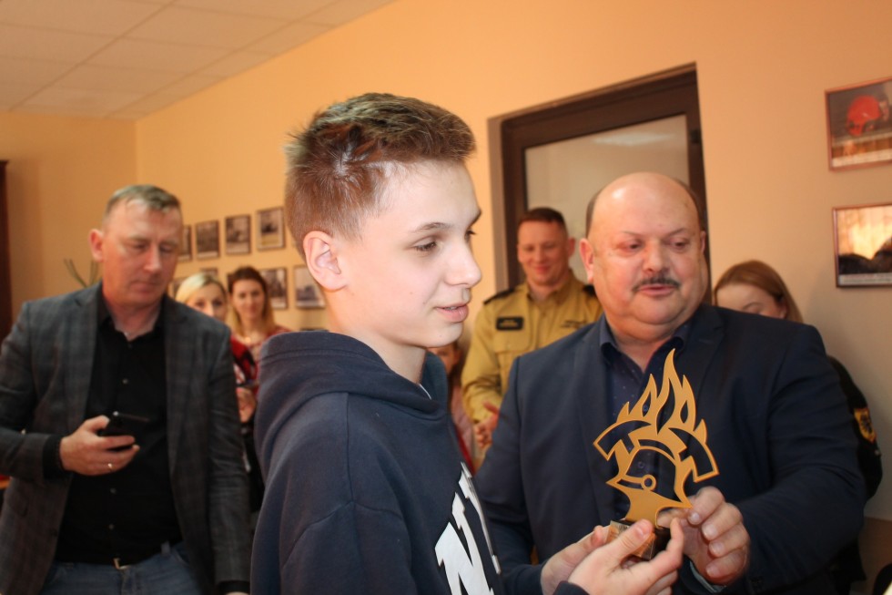 Sztum. Rozstrzygnięto konkurs Wiedzy Pożarniczej. Poznajcie laureatów.