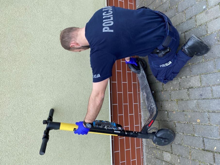 Sztum. Zamiast wypożyczyć, ukradł elektryczną hulajnogę.