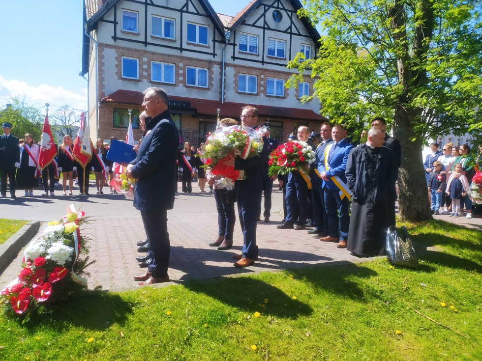 Nowy Dwór Gdański. Narodowe Święto Konstytucji 3 Maja.