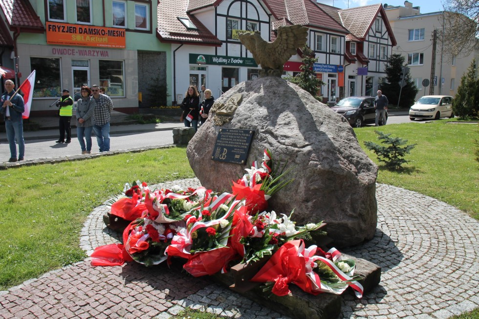 Sztum. Obchody rocznicy uchwalenia Konstytucji 3 Maja.