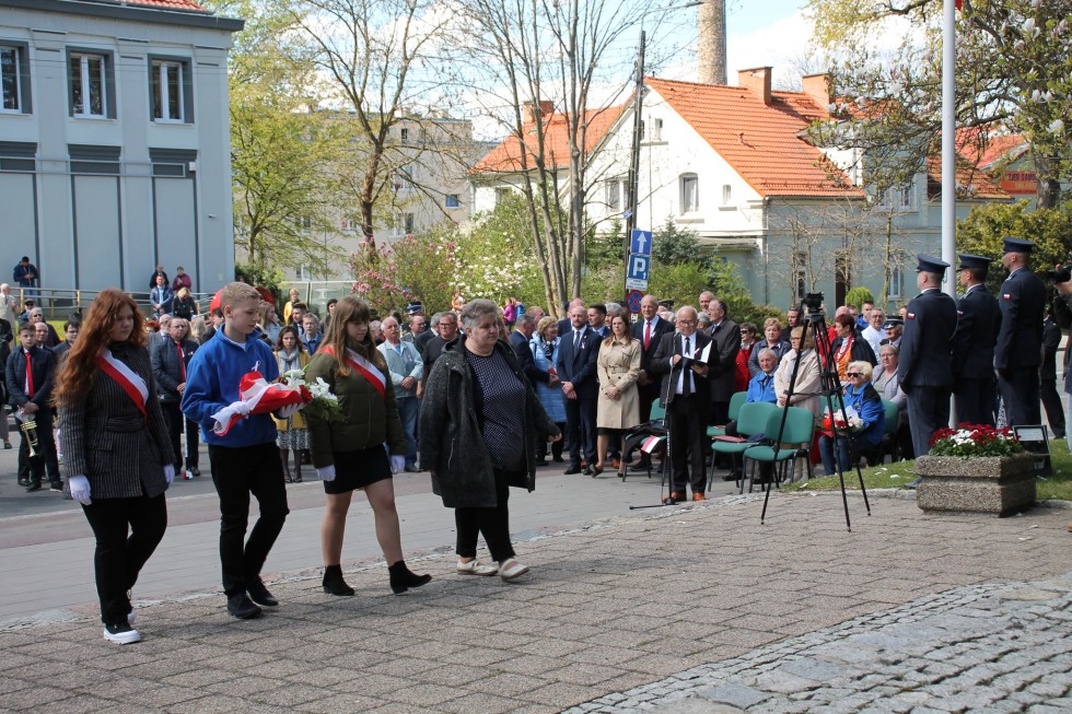 Sztum. Obchody rocznicy uchwalenia Konstytucji 3 Maja.