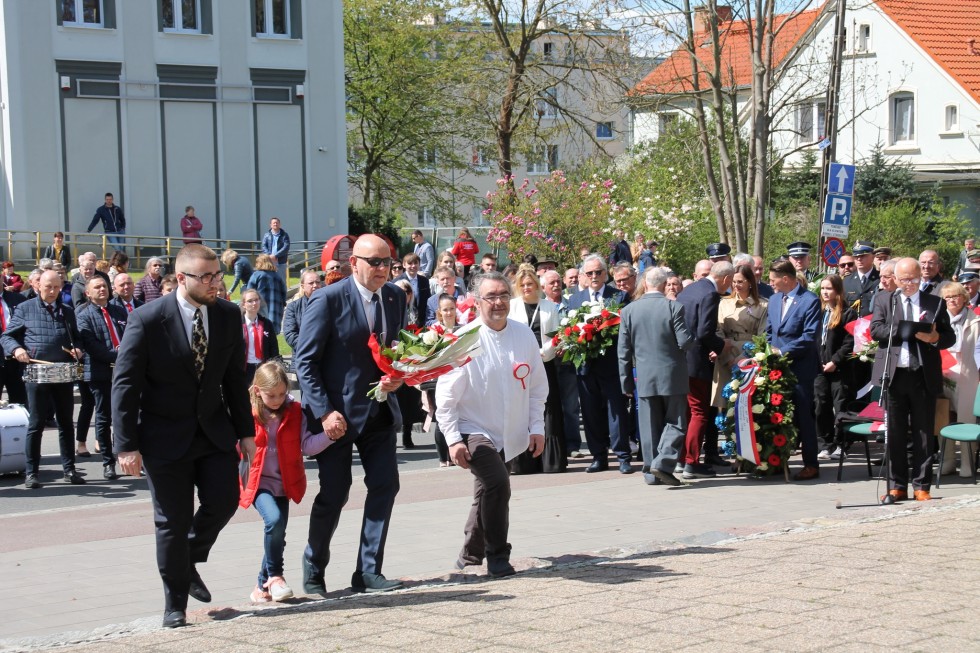 Sztum. Obchody rocznicy uchwalenia Konstytucji 3 Maja.
