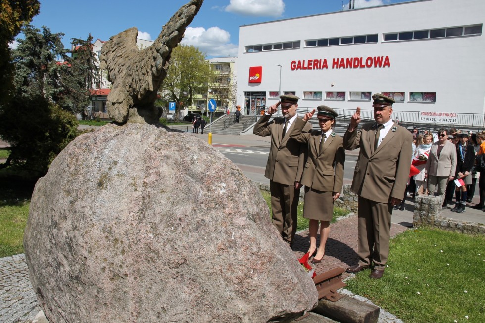 Sztum. Obchody rocznicy uchwalenia Konstytucji 3 Maja.
