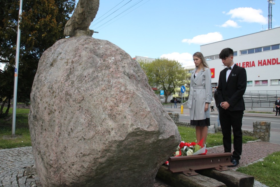 Sztum. Obchody rocznicy uchwalenia Konstytucji 3 Maja.