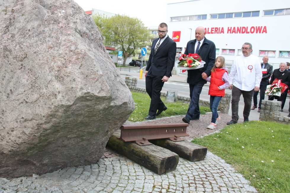 Sztum. Obchody rocznicy uchwalenia Konstytucji 3 Maja.
