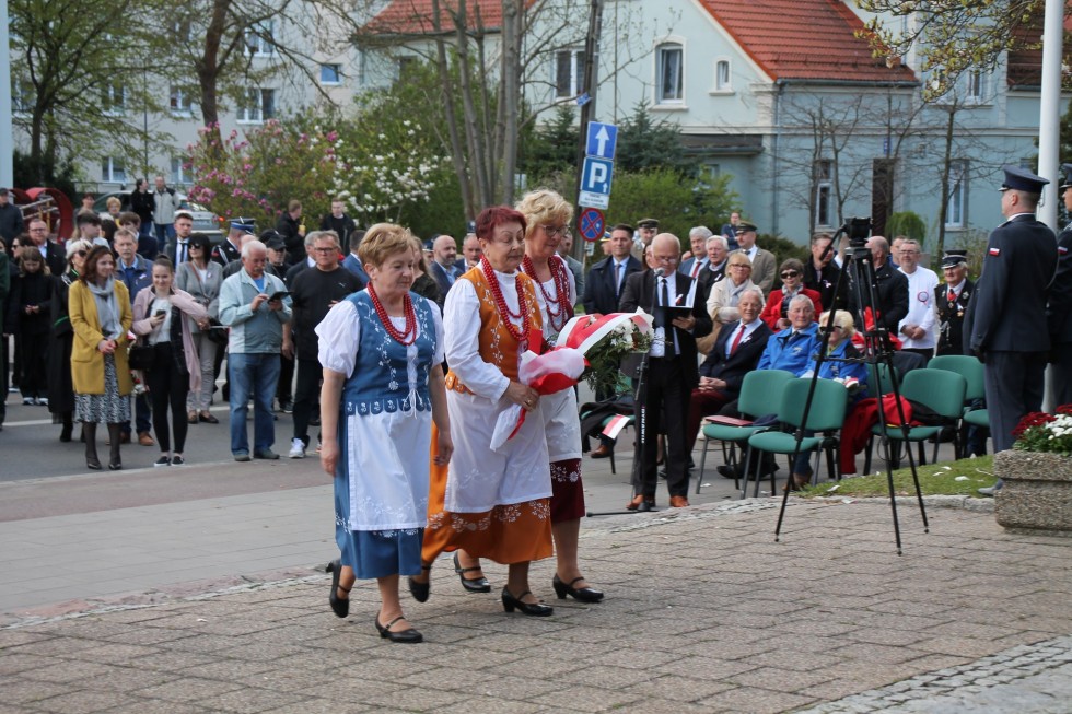 Sztum. Obchody rocznicy uchwalenia Konstytucji 3 Maja.