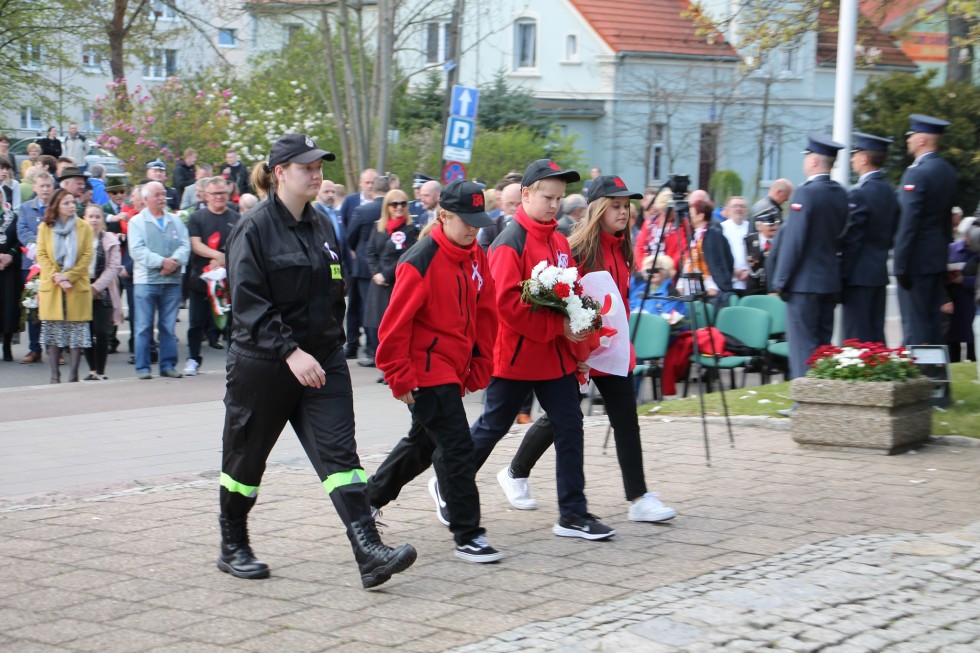 Sztum. Obchody rocznicy uchwalenia Konstytucji 3 Maja.