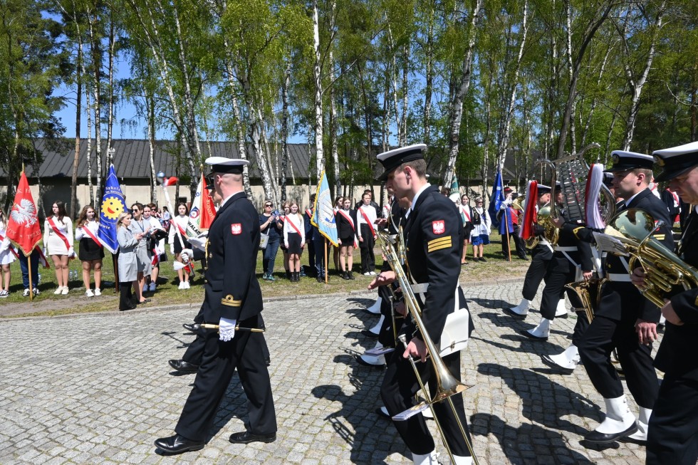 Powiat nowodworski. 78. rocznica oswobodzenia niemieckiego obozu KL Stutthof.