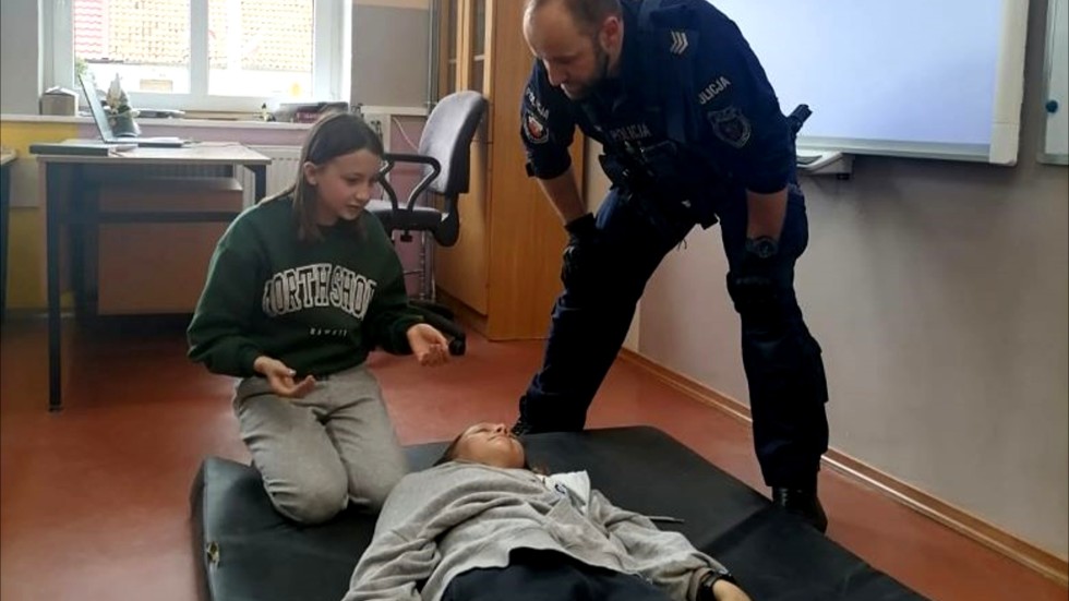 Powiat sztumski. Zajęcia z pierwszej pomocy.