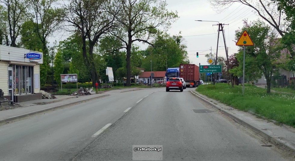 Przebudowa DK22 od Malborka do Starego Pola. Zobacz postęp prac maj 2023  - wideo
