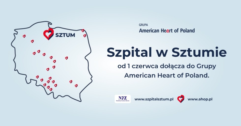 Sztum. Szpital dołączył do Grupy American Heart of Poland.