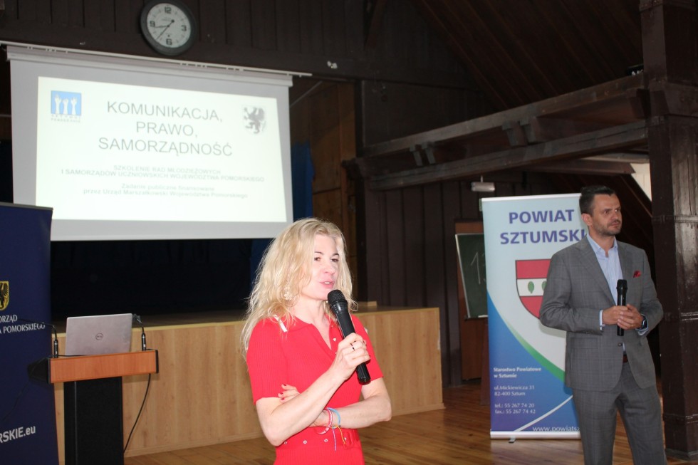 Powiat sztumski. Młodzież to nasza przyszłość - spotkanie z samorządowcami.