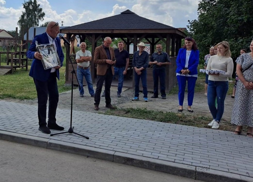 Powiat sztumski. Oficjalne otwarcie drogi Pronie – Tabory.
