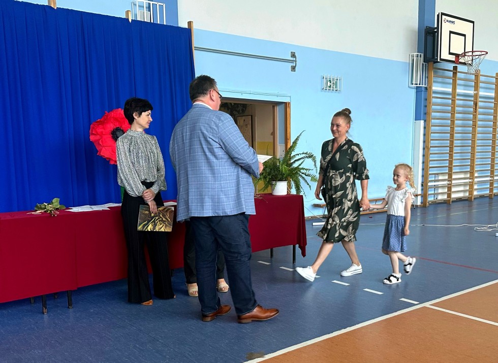Stare Pole. Pożegnanie klas ósmych Szkoły Podstawowej.