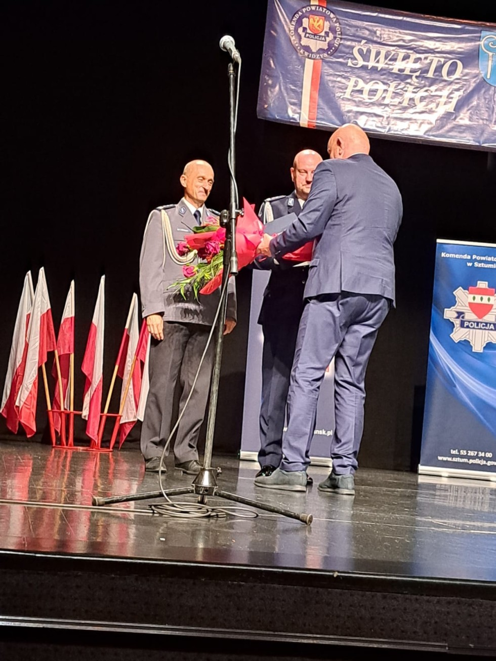 Sztum/Kwidzyn. Obchody Święta Policji.