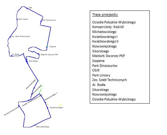 Malbork. Od czwartku będzie kursowała nowa linia autobusowa.