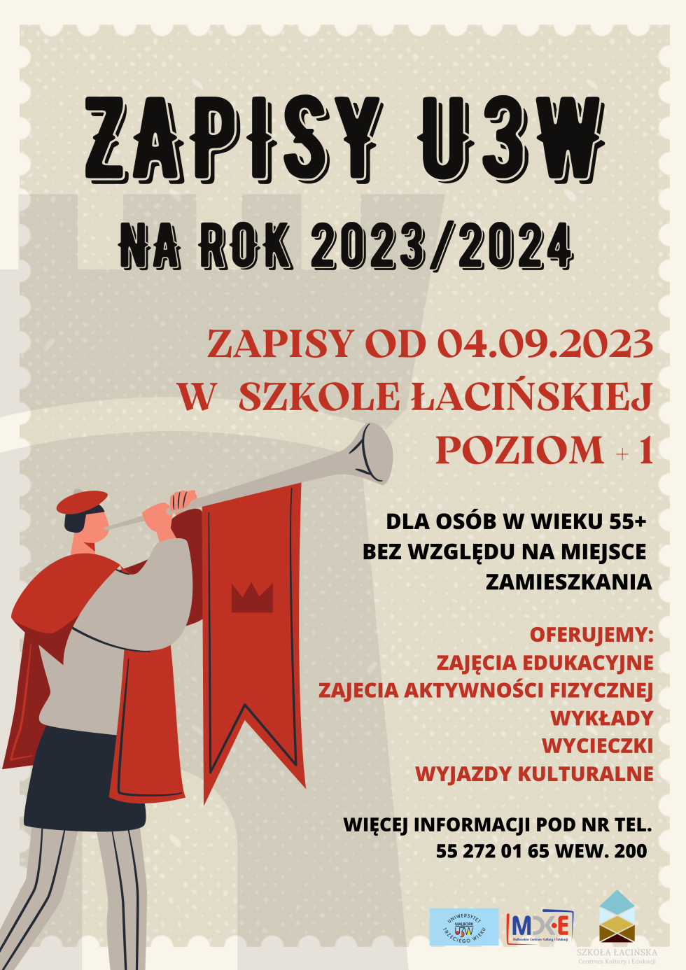Malbork. We wrześniu ruszą zapisy do Uniwersytetu Trzeciego Wieku.