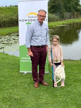 Powiat nowodworski. Zakończenie lata z wędką – zawody wędkarskie dla dzieci i młodzieży.
