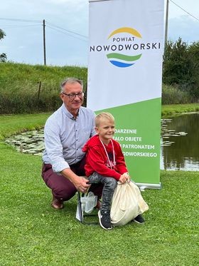 Powiat nowodworski. Zakończenie lata z wędką – zawody wędkarskie dla dzieci i młodzieży.