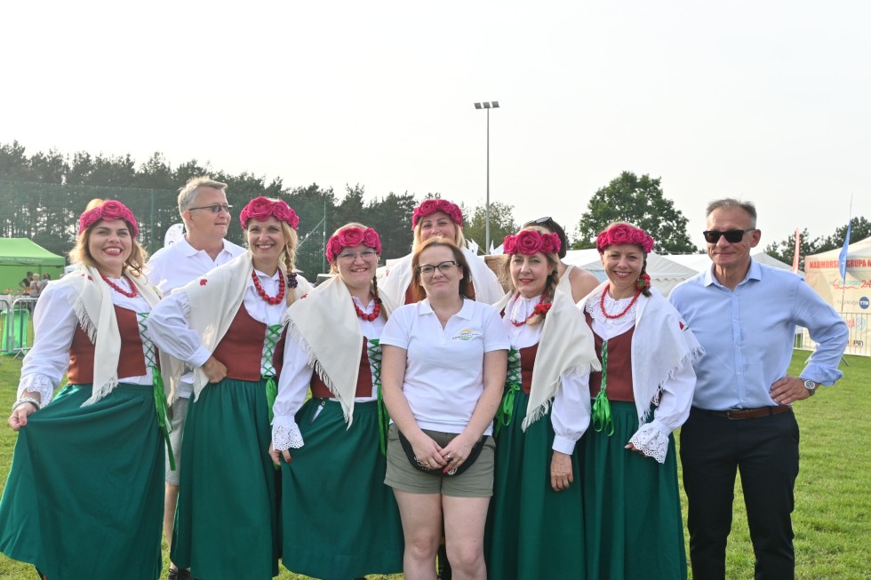 Powiat Nowodworski na Dożynkach Wojewódzkich w Szemudzie.