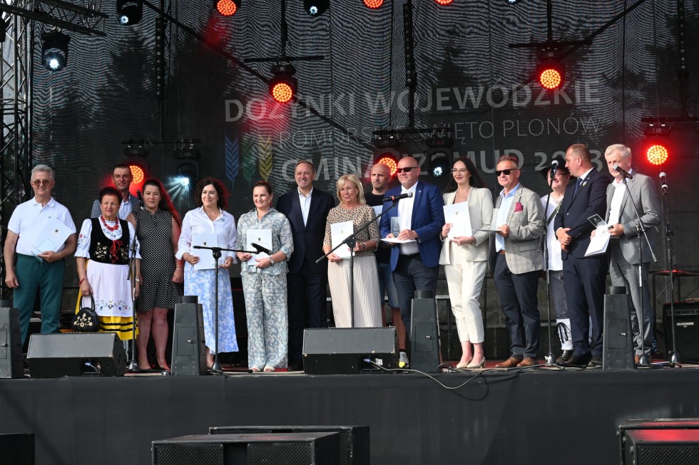 Powiat Nowodworski na Dożynkach Wojewódzkich w Szemudzie.