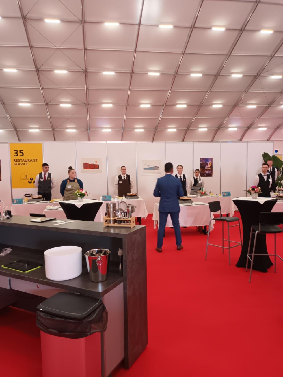 Uczniowie CEZ na EuroSkills Gdańsk 2023.