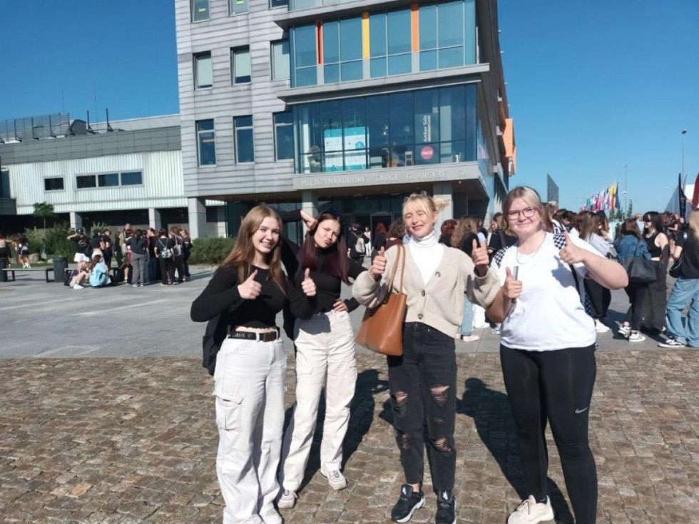 Uczniowie CEZ na EuroSkills Gdańsk 2023.
