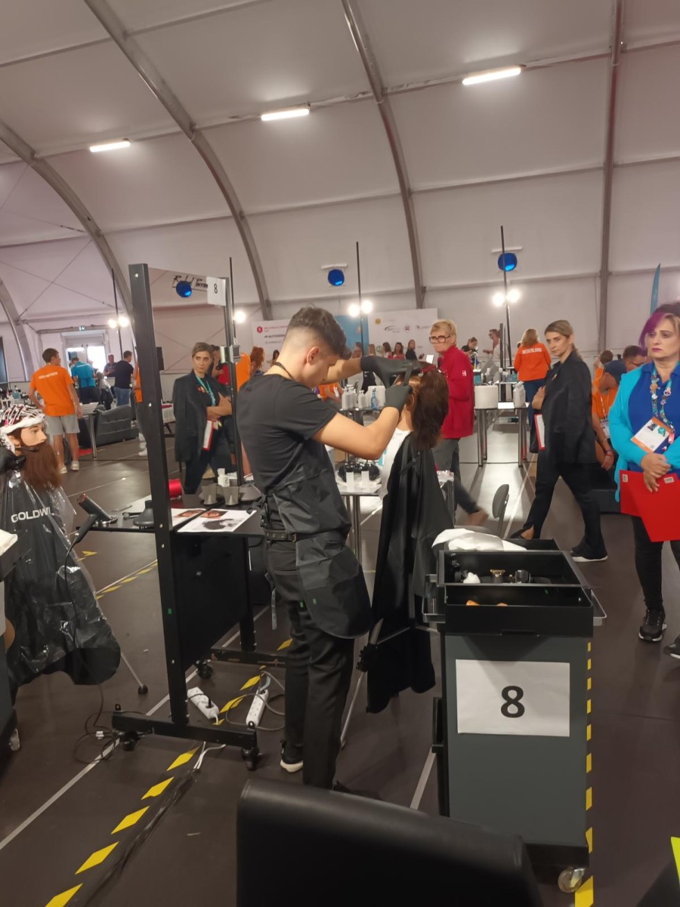 Uczniowie CEZ na EuroSkills Gdańsk 2023.