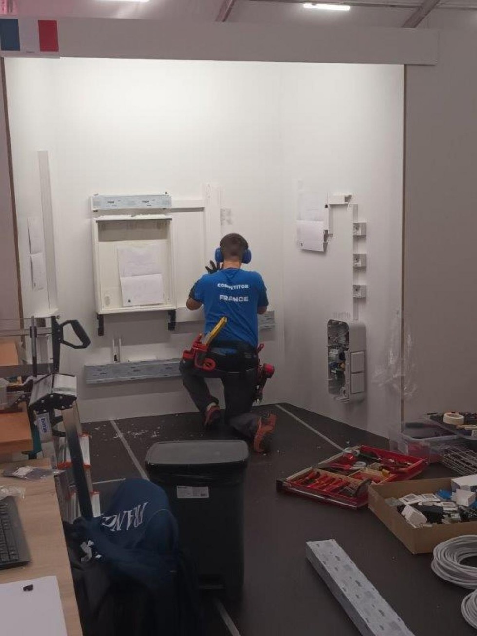 Uczniowie CEZ na EuroSkills Gdańsk 2023.