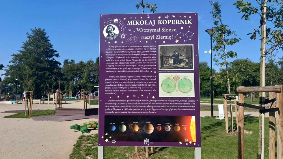 Malbork. Kiedy wrócą kule układu planetarnego na plac zabaw?