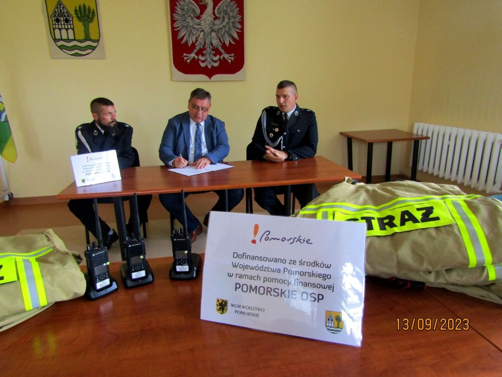 Nowe wyposażenie dla OSP Ząbrowo i OSP Stare Pole.