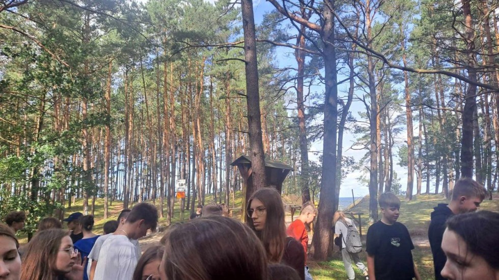 Malbork. Integracja klas pierwszych I LO nad morzem.