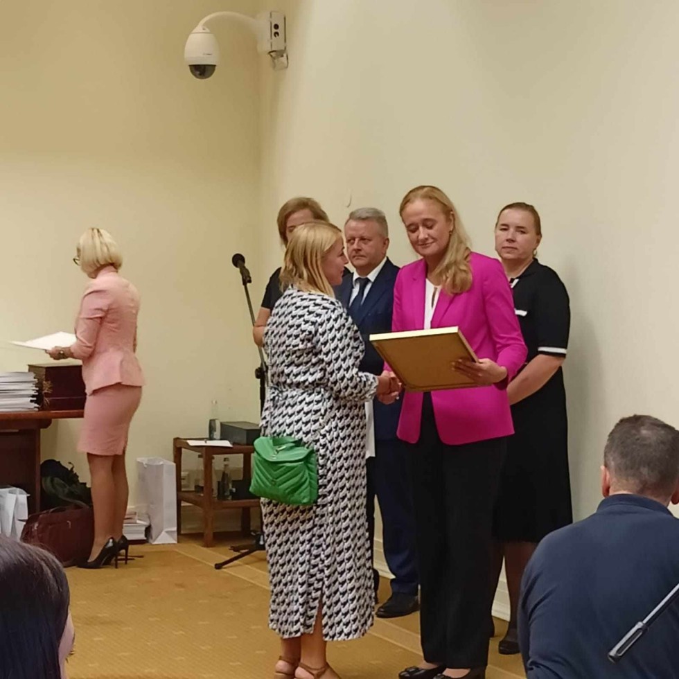 Nowy Dwór Gdański. Uczniowie LO odebrali tytuł laureata ogólnopolskiego konkursu.
