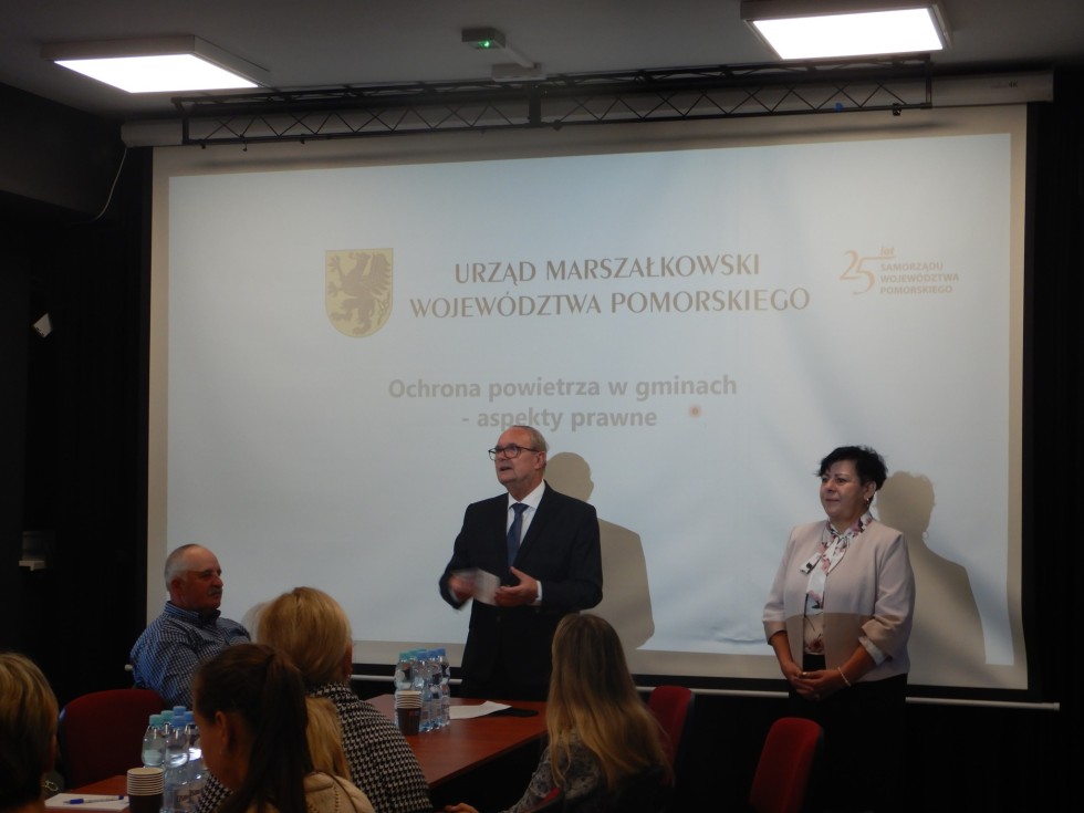 Powiat sztumski. Ochrona powietrza w gminach i działania antysmogowe – szkolenie dla jednostek samorządu terytorialnego.