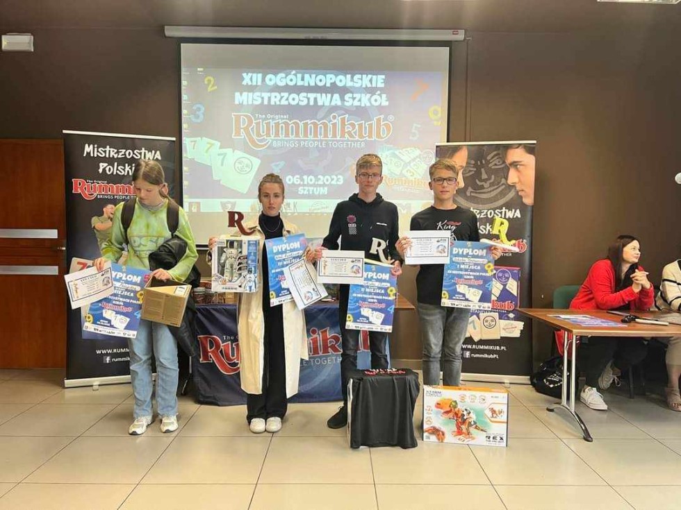 Malbork. Uczennica II LO na podium Ogólnopolskich Mistrzostw Szkół w Rummikub.
