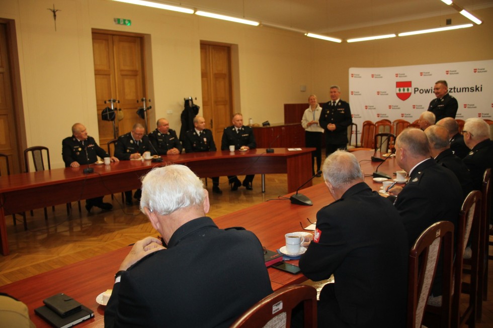 Sztum. Posiedzenie Zarządu Wojewódzkiego OSP.