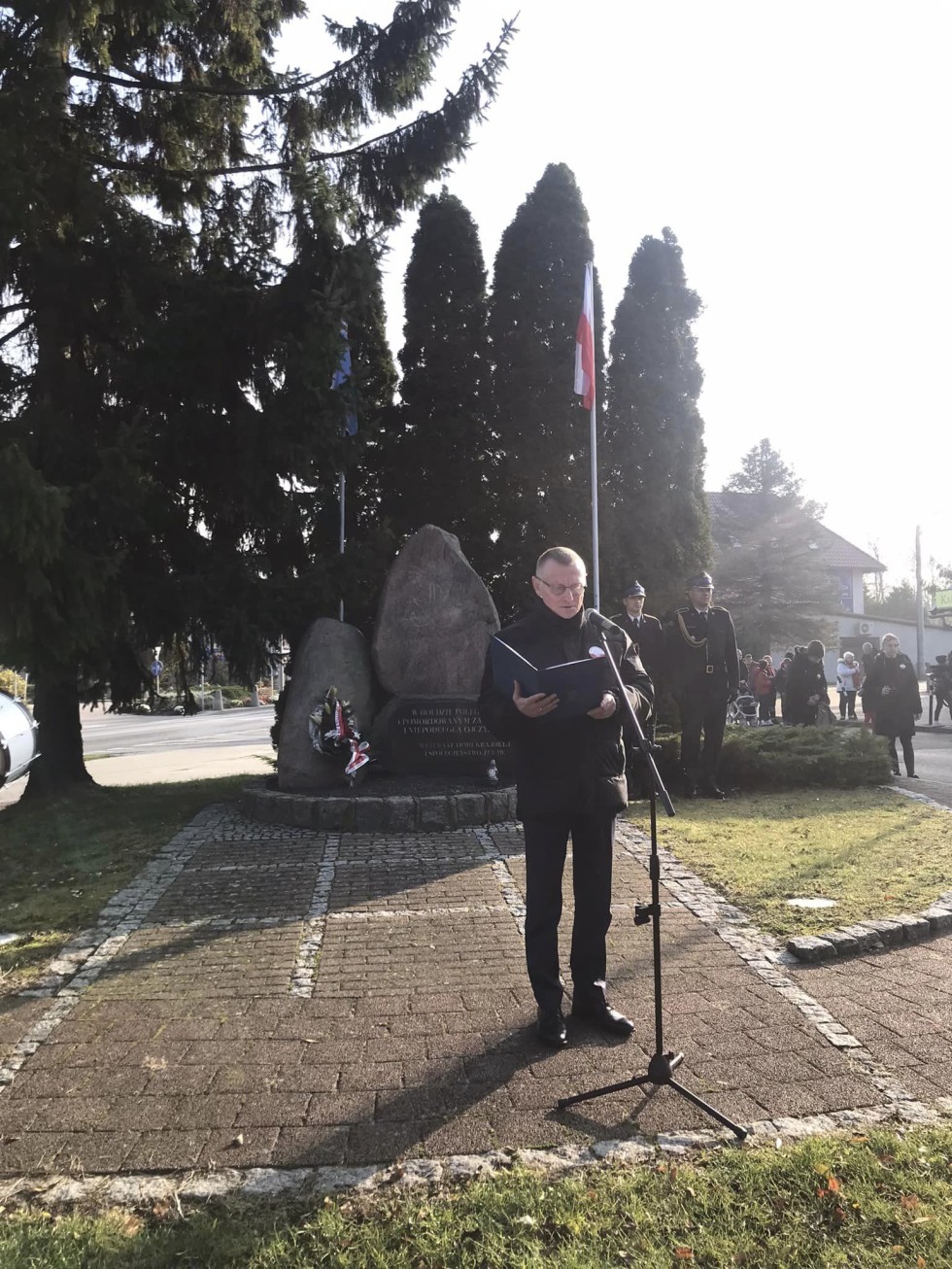Obchody odzyskania przez Polskę Niepodległości w Nowym Dworze Gdańskim.