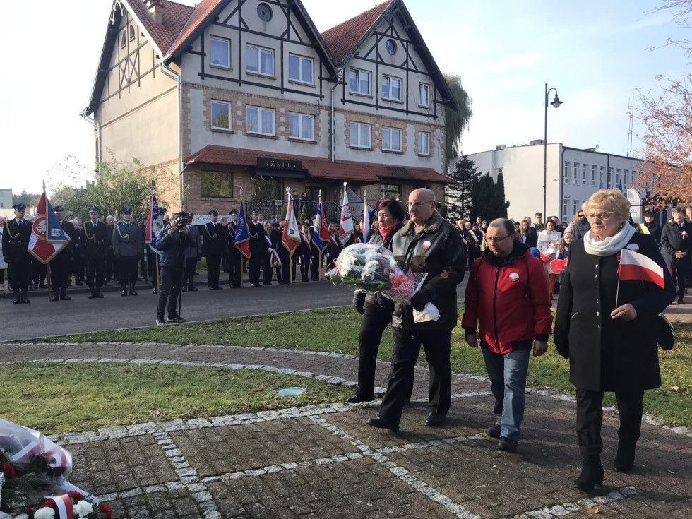 Obchody odzyskania przez Polskę Niepodległości w Nowym Dworze Gdańskim.