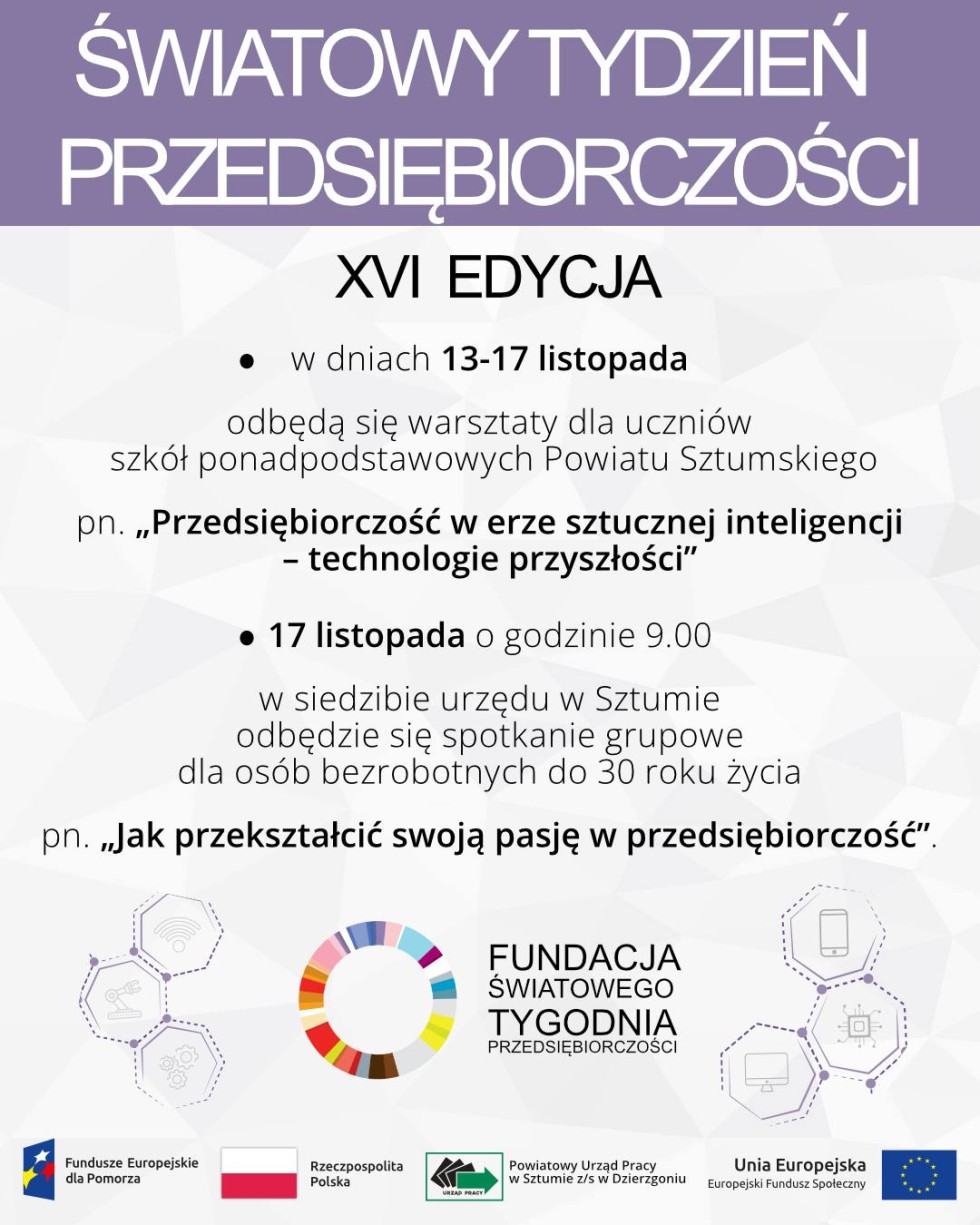 Powiat sztumski. Pomorskie dni przedsiębiorczości.