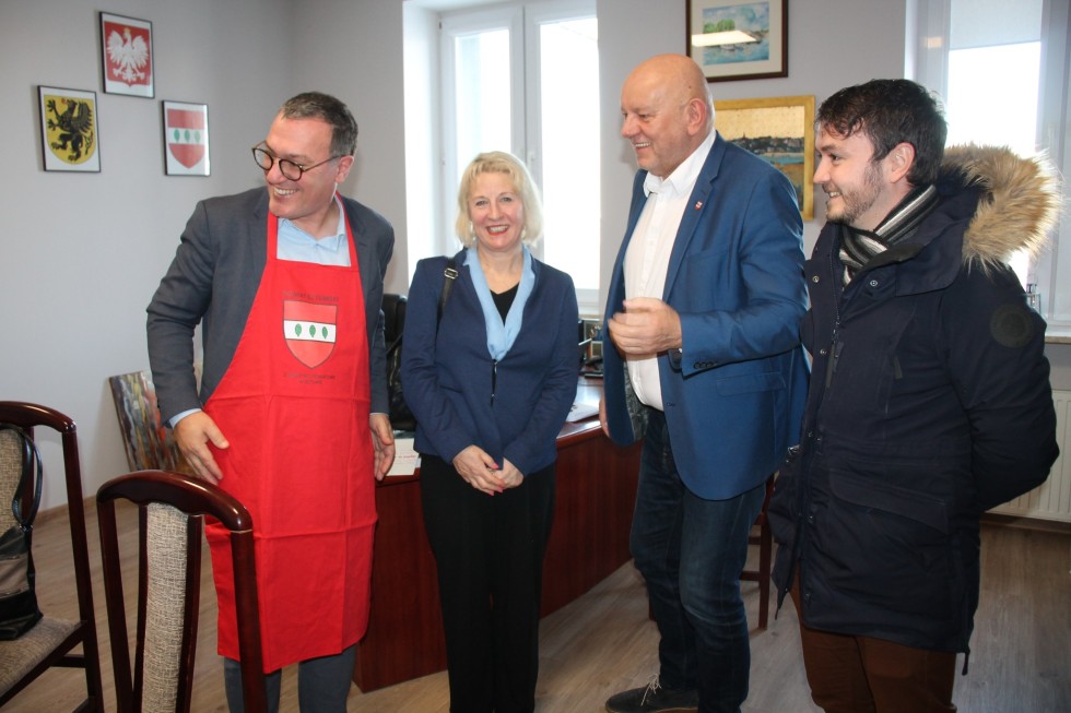 Powiat sztumski. Współpraca polsko-francuska między placówkami oświatowymi.