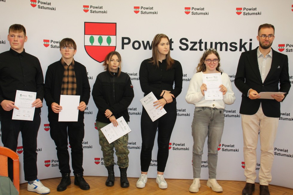 Młodzieżowa Rada Powiatu Sztumskiego podnosi swoje kwalifikacje.