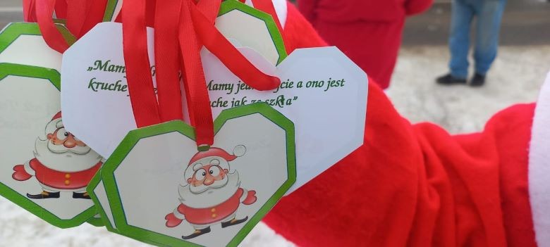 Dzierzgoń. Mikołajkowa kontrola drogowa.
