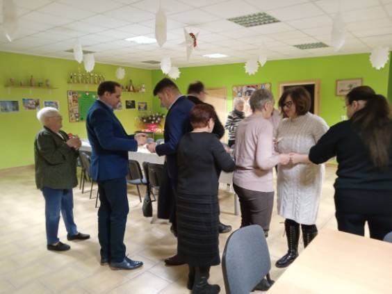 Gmina Malbork. Spotkania wigilijne dla seniorów i osób samotnych.