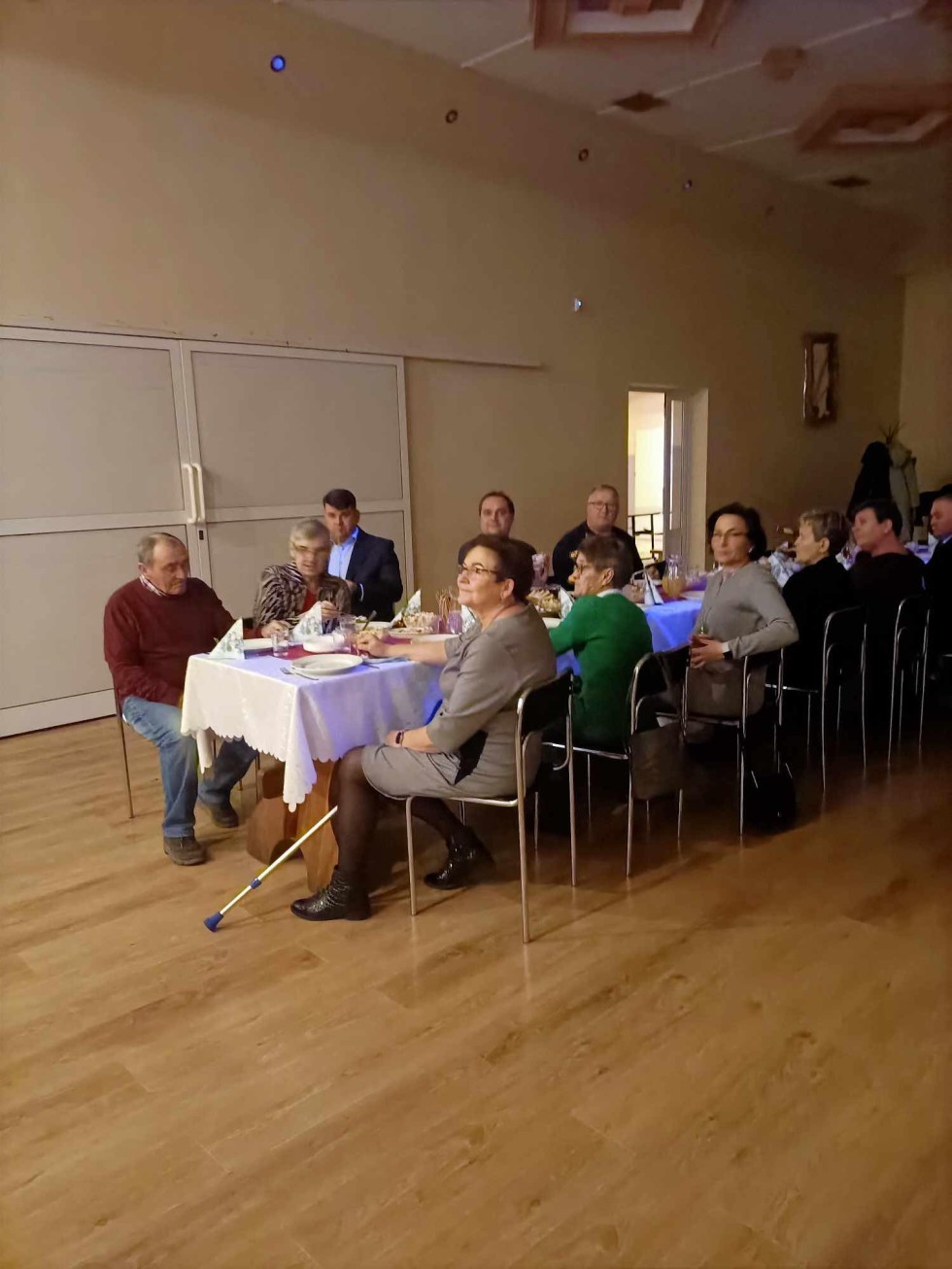 Gmina Malbork. Spotkania wigilijne dla seniorów i osób samotnych.