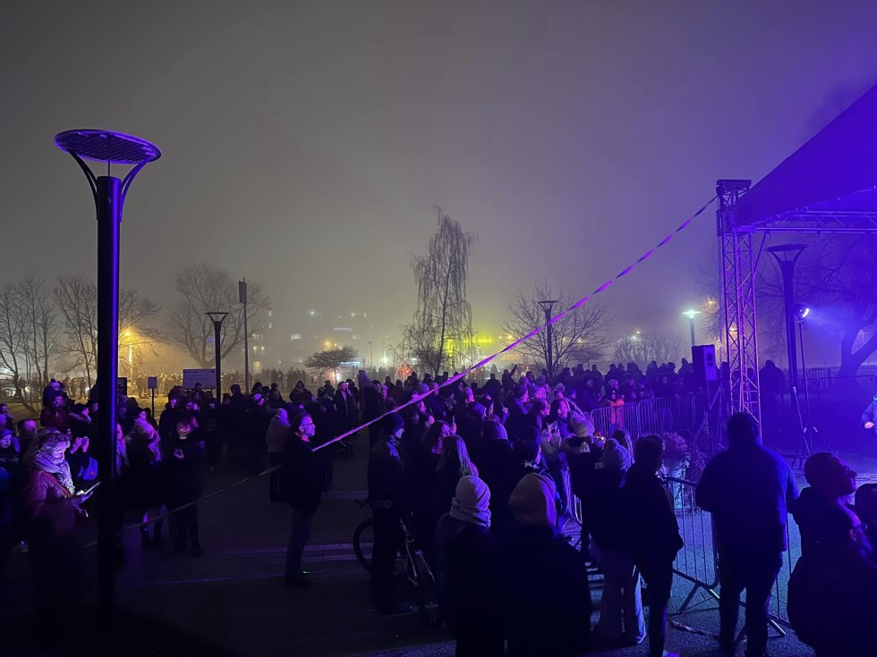 Mieszkańcy Nowego Dworu Gdańskiego przywitali Nowy 2024 Rok.