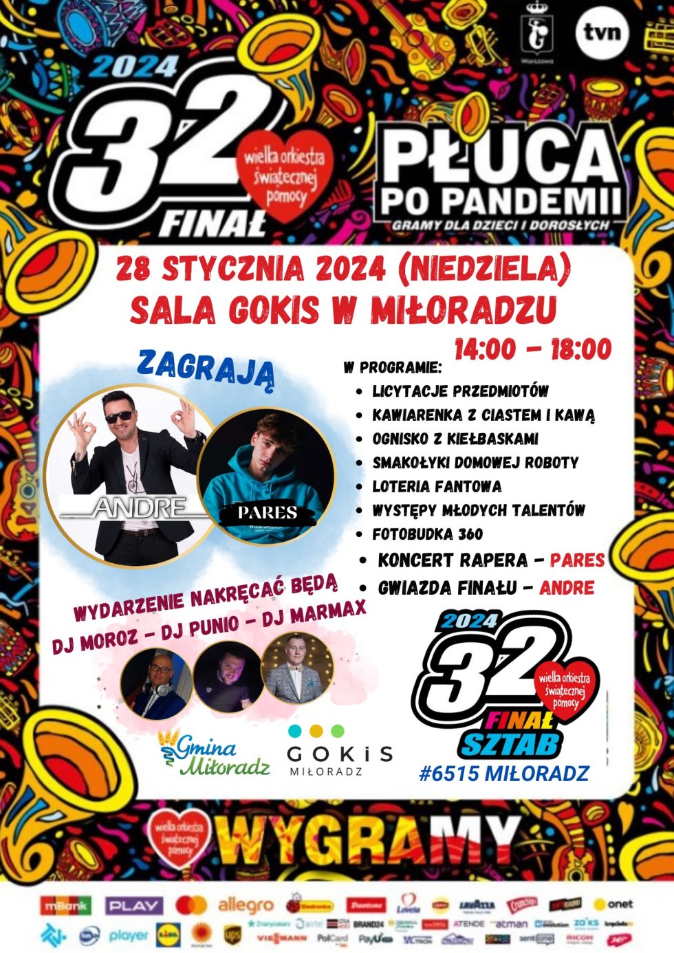 Gmina Miłoradz zagra na rzecz 32. Finału WOŚP.